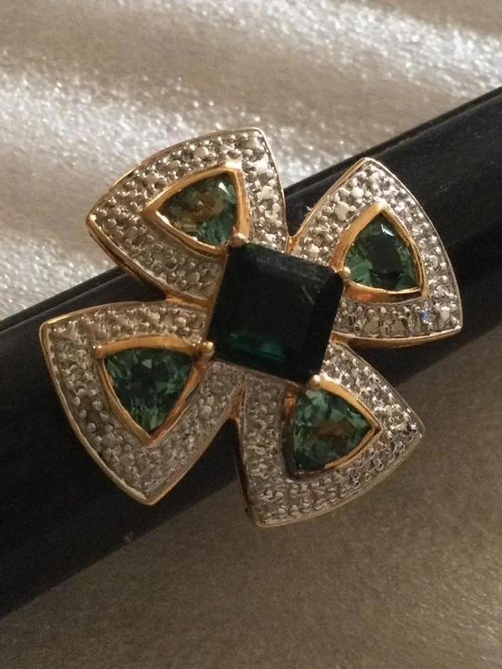 Ross Simons Shamrock Ring